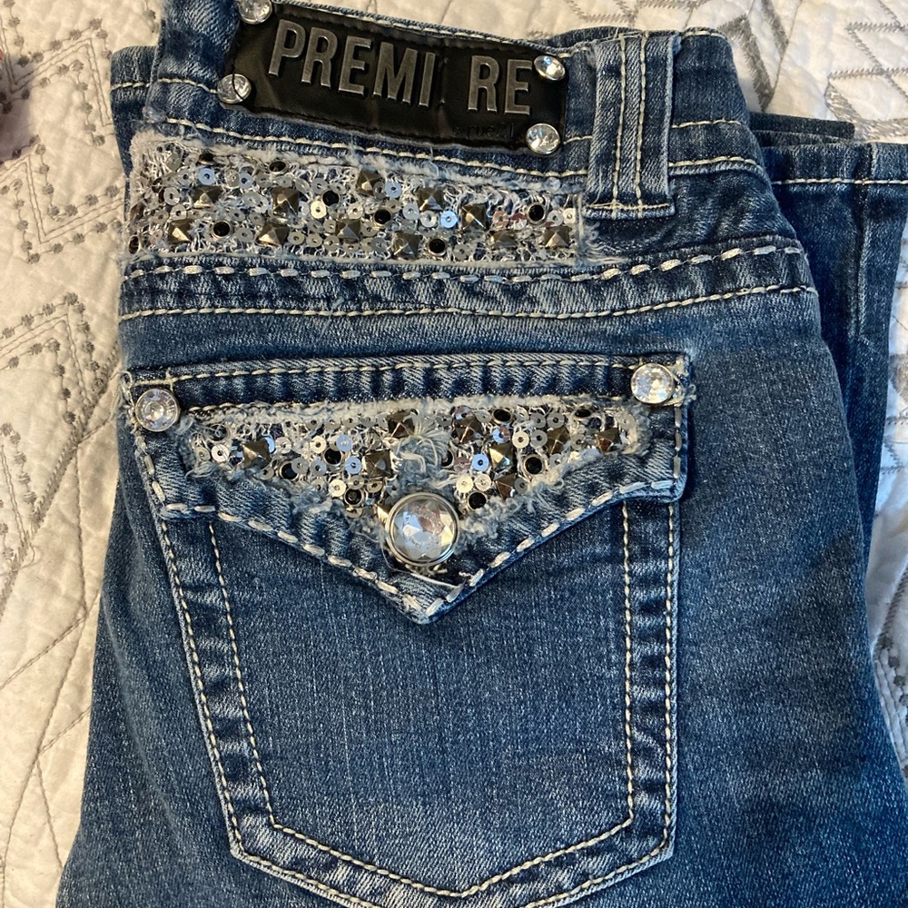 super super cute boot cut jeans